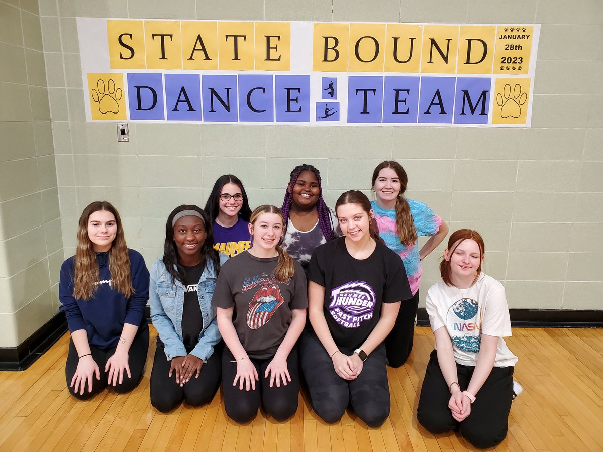 ⏰️The Coutdown Is On!!⏰️ Excited for OASSA State Competition on January 28th!! 💜💛🐾💜💛🐾 #WeAreMaumee #MDTwork #PantherNation #MaumeeStrong