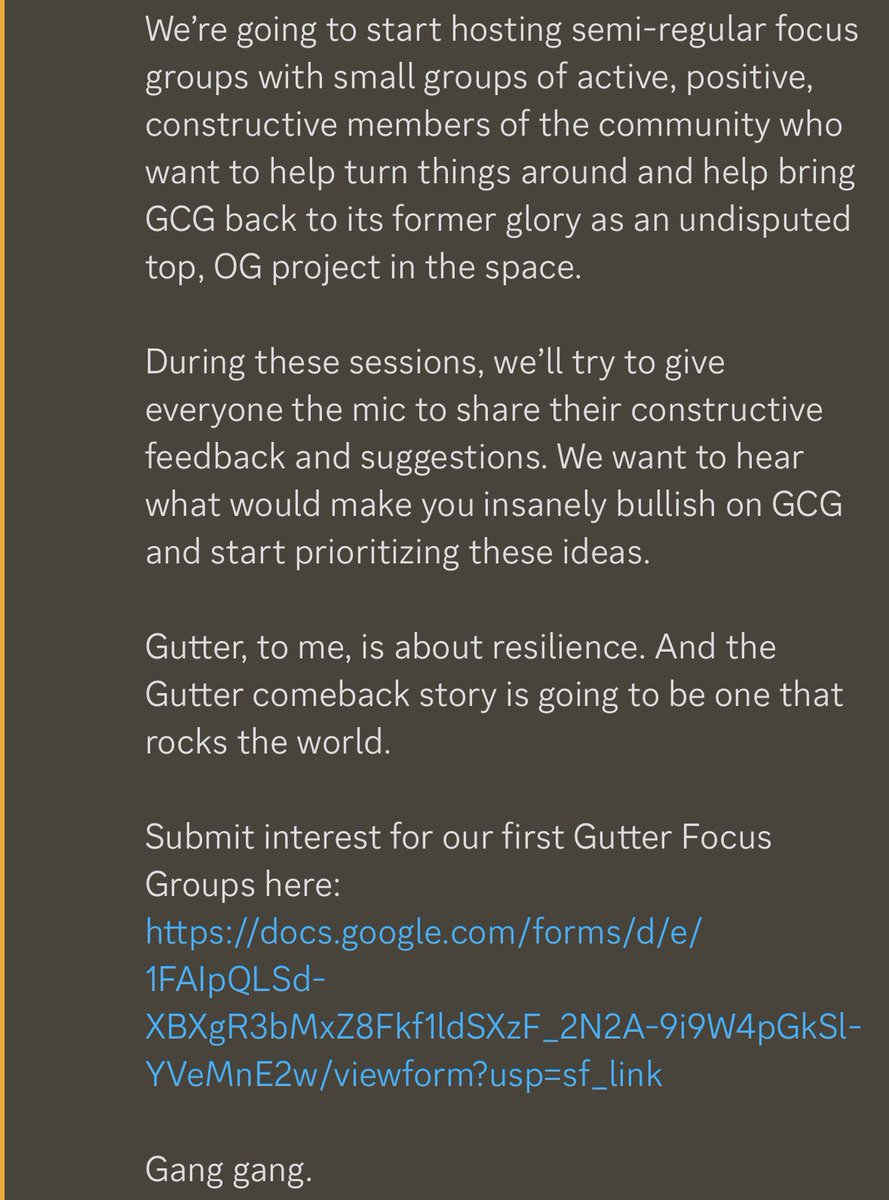 Stoniphantom's tweet photo. An update from the gang to the community 🖤 
@GutterCatGang @GutterMitch https://t.co/FkqAtVpAzo
