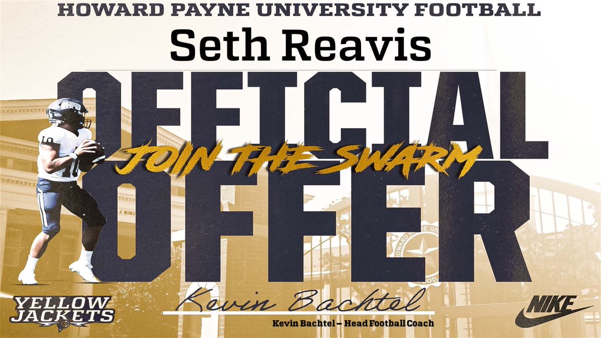 Blessed to receive my first offer from Howard Payne University! <a href="/CoachCadeGray/">Coach Gray</a> <a href="/RobbieGillen/">Robbie Gillen</a>