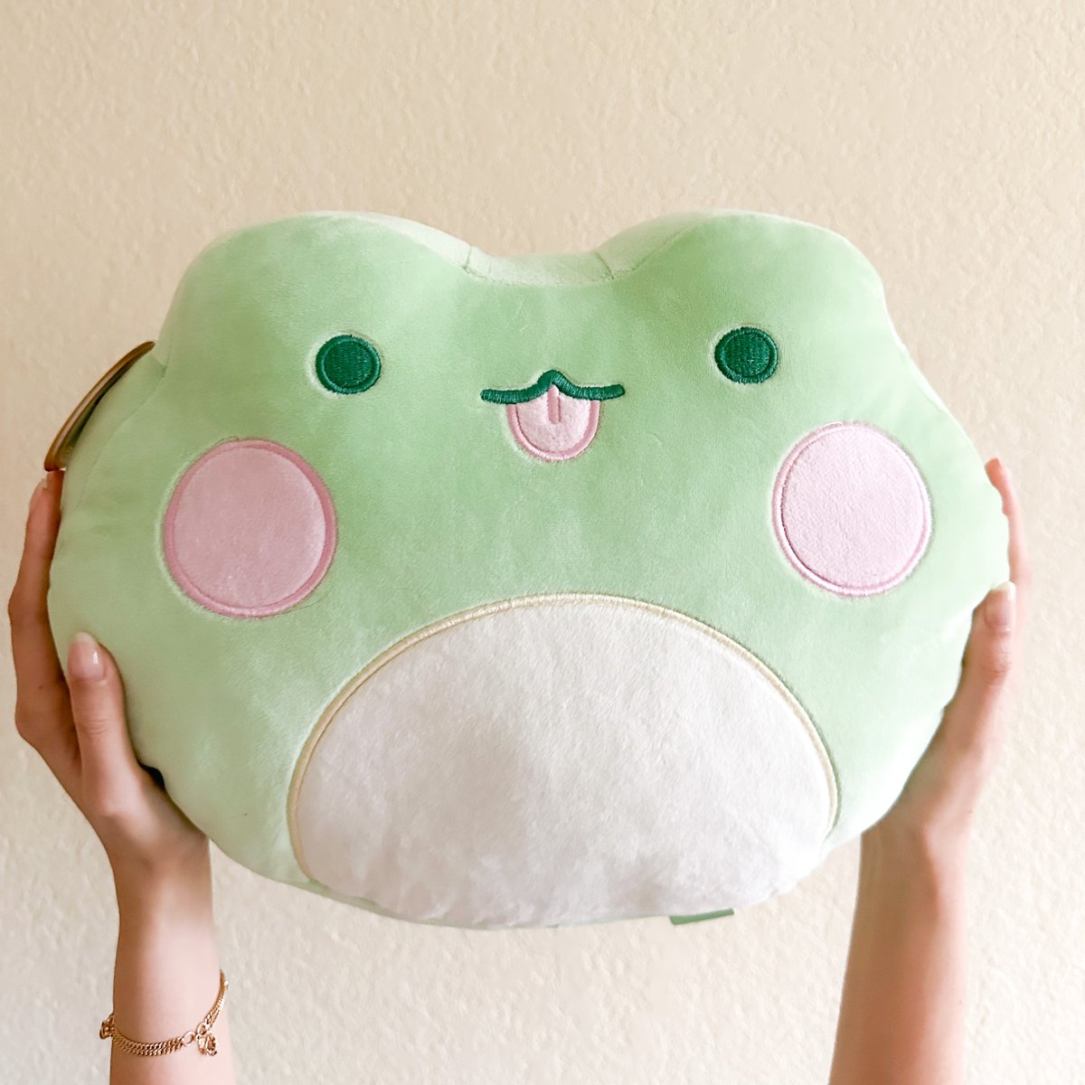 「fwoggy plushie is here come get em 」|Kleine🌿@KawaiiKon AA 416のイラスト