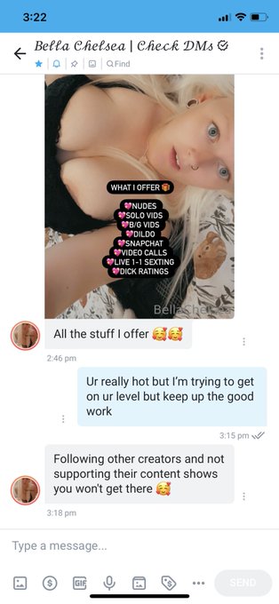 SINCE U CANT GET MY LAST MESSAGE ILL SEND IT HERE! THE CREATORS WHO REGULARLY REPOST OR INTERACT ARE