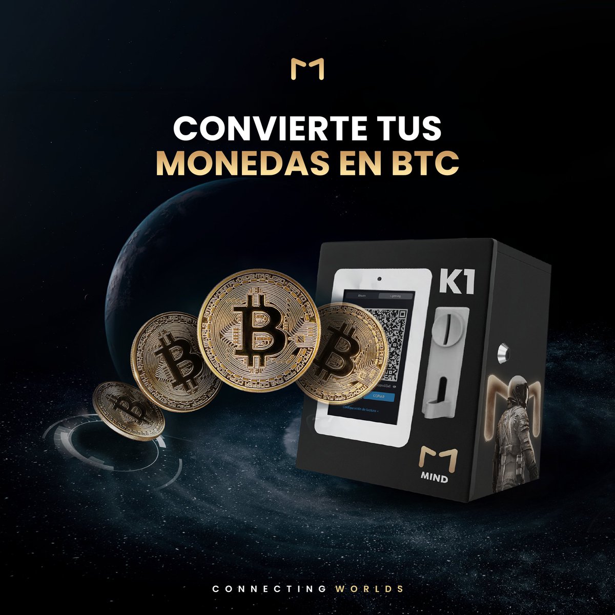 satoshiteam_'s tweet photo. Está comprobado que las personas que han ahorrado BITCOIN en los últimos 10 años han multiplicado su capital por mucho.
¡MIND aterrizó con la manera más fácil de ser parte del mundo crypto!
A través del k1 mini.
#mind #MindEcosystem #cryptomoneda https://t.co/F4uyCaMvrM