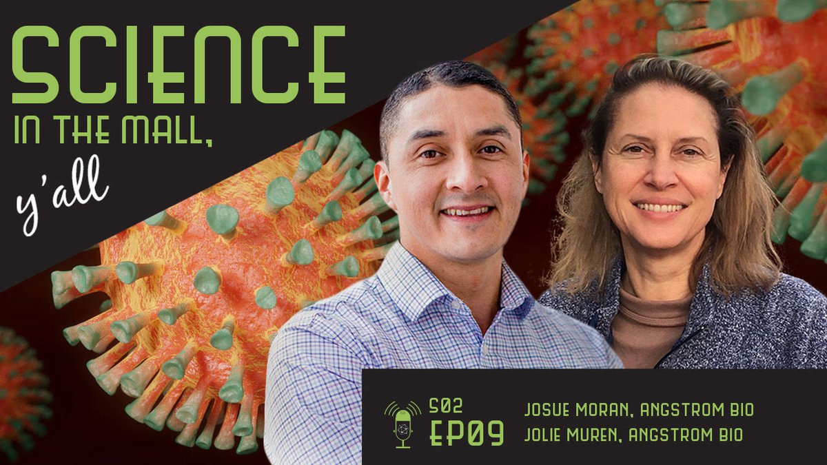 Angstrom Bio's Jolie and Josue credit ABI and Austin’s scientific and entrepreneurial communities as instrumental in the company’s growth and success.

Catch the latest episode of SITMY:
🎧 lnkd.in/guKZ5cuf

A @founding_media production. 

#biotech #community #COVID