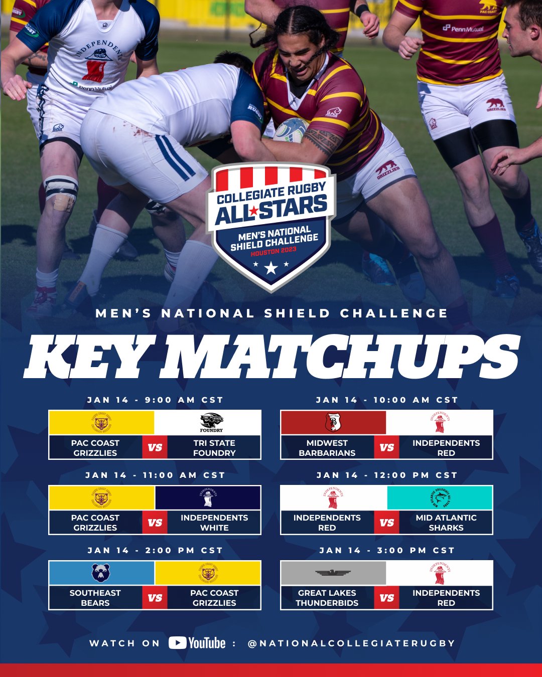 National Collegiate Rugby on Twitter "The Men's National Shield