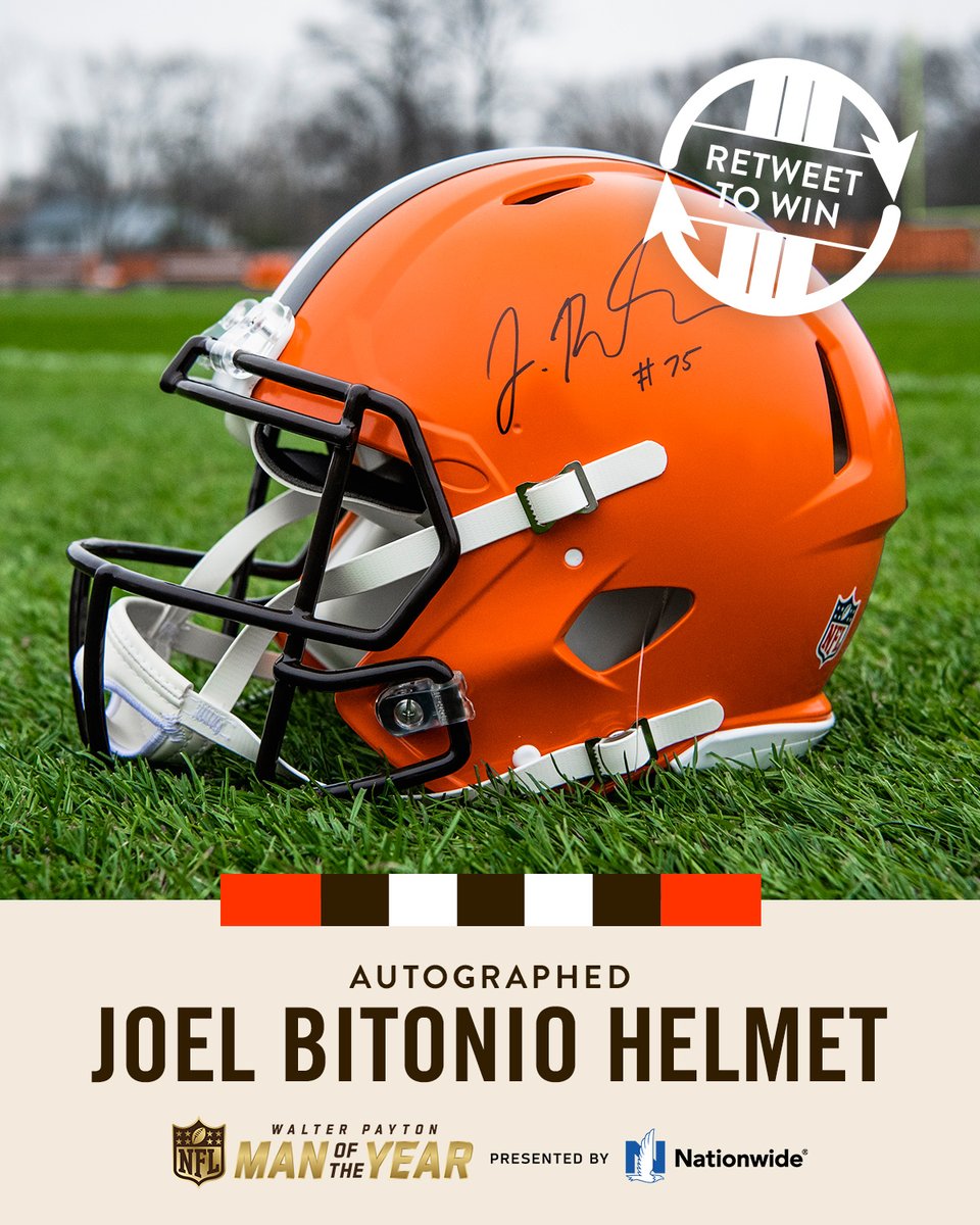 ✌️ reasons to retweet this post! 1. Double voting day to help @JoelBitonio win the #WPMOYChallenge 2. Have a chance to win a signed helmet from Joel!!