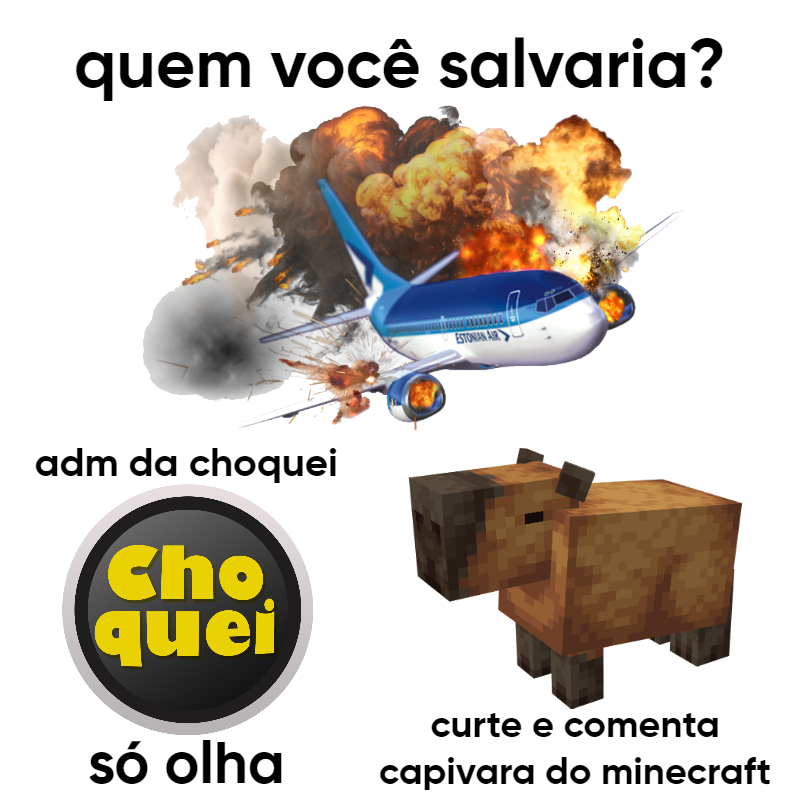 a MOJANG NÃO FEZ, então EU FIZ uma CAPIVARA no minecraft 