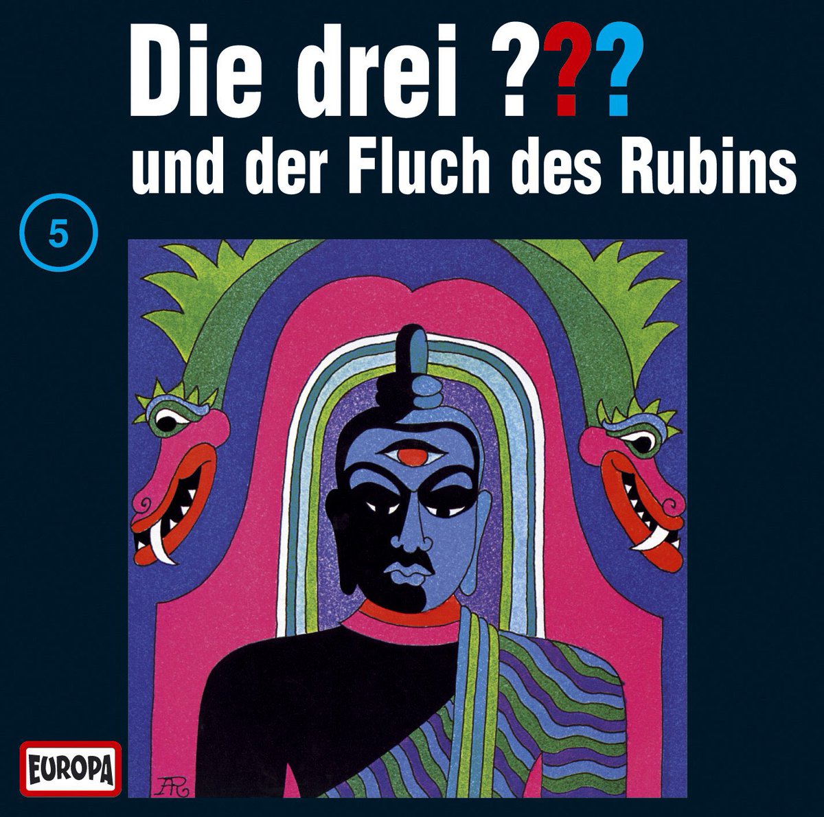 Genau, Kolleginnen und Kollegen, heute war Folge 5 gesucht: Der Fluch des Rubins #DieDreiFragezeichen #DreiFragezeichen #JustusPeterBob