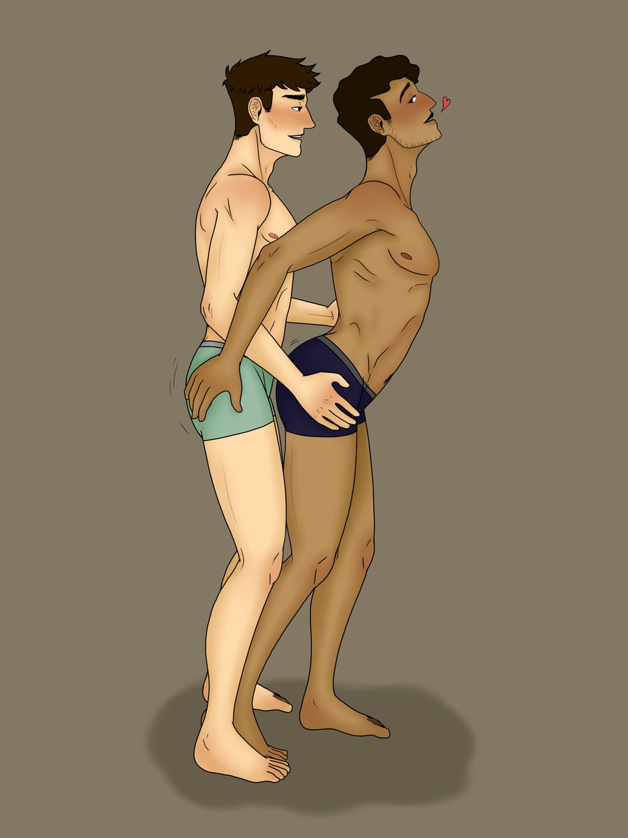 Patton_Pended's tweet photo. #NSFW #Jalim #SalimOthman #JasonKolchek
Versions with and without body hair because I forgot 😅 https://t.co/cmUUlsrzZN