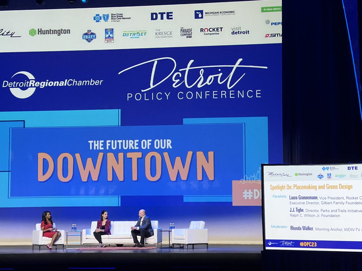 julesmetty's tweet photo. Enjoying seeing two @pscmichigan clients sharing about the amazing work they do for Detroiters at #DPC23. Thank you @RCWJRF and @GilbertFamilyFd https://t.co/gY3y2MJmG2