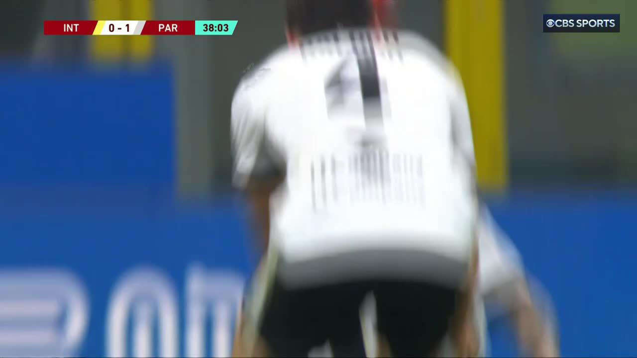 STANKO JURIC SILENCES THE SAN SIRO WITH A ROCKET FOR PARMA. 🚀😳”