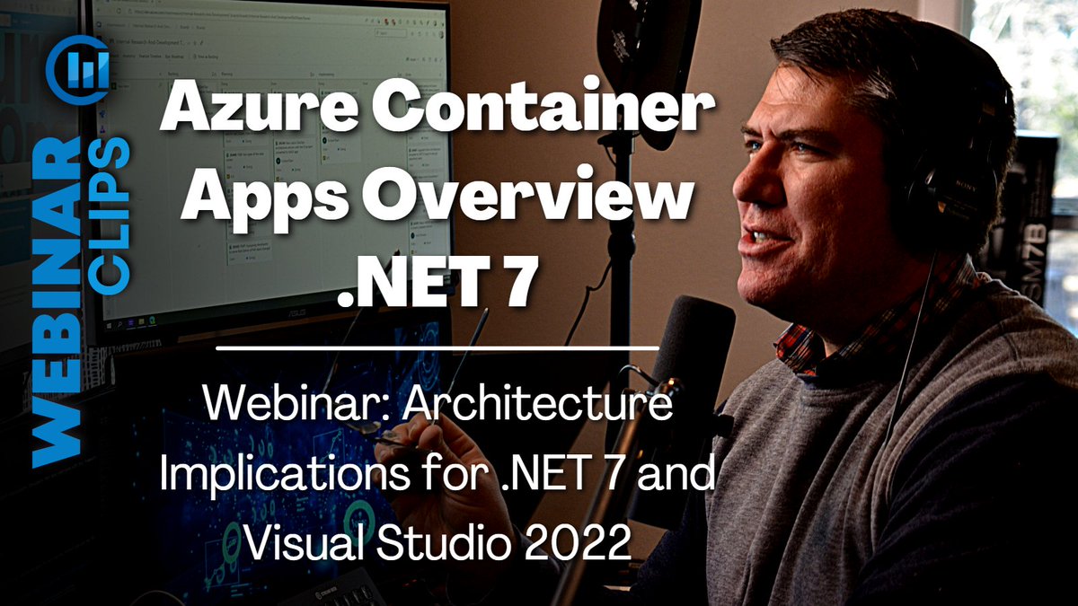 ClearMeasure's tweet image. Azure Container Apps Overview with new .NET 7          
bit.ly/3k5qLWG         
#azurecontainerapps #dotnet7