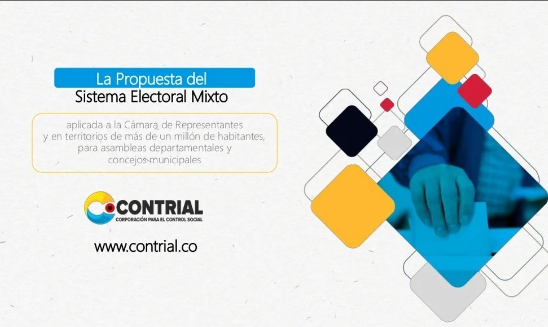 Algunos de los problemas que tiene el Sistema Electoral actual son: 
🗳Candidatos elegidos con pocos votos.
🤷‍♂️Tarjetón electoral confuso.
🤔Los ciudadanos no saben quién los representa.
Lo que hace necesaria una #ReformaElectoral. Conoce nuestra propuesta👉🏼bit.ly/3VZYxK7