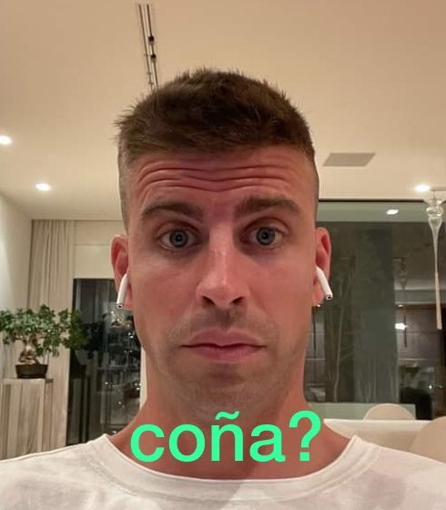 ImAgus51's tweet photo. Piqué cuando el tema de Biza con Shakira sea una tiradera de 9 minutos y medio https://t.co/VCV1Mh3RKX