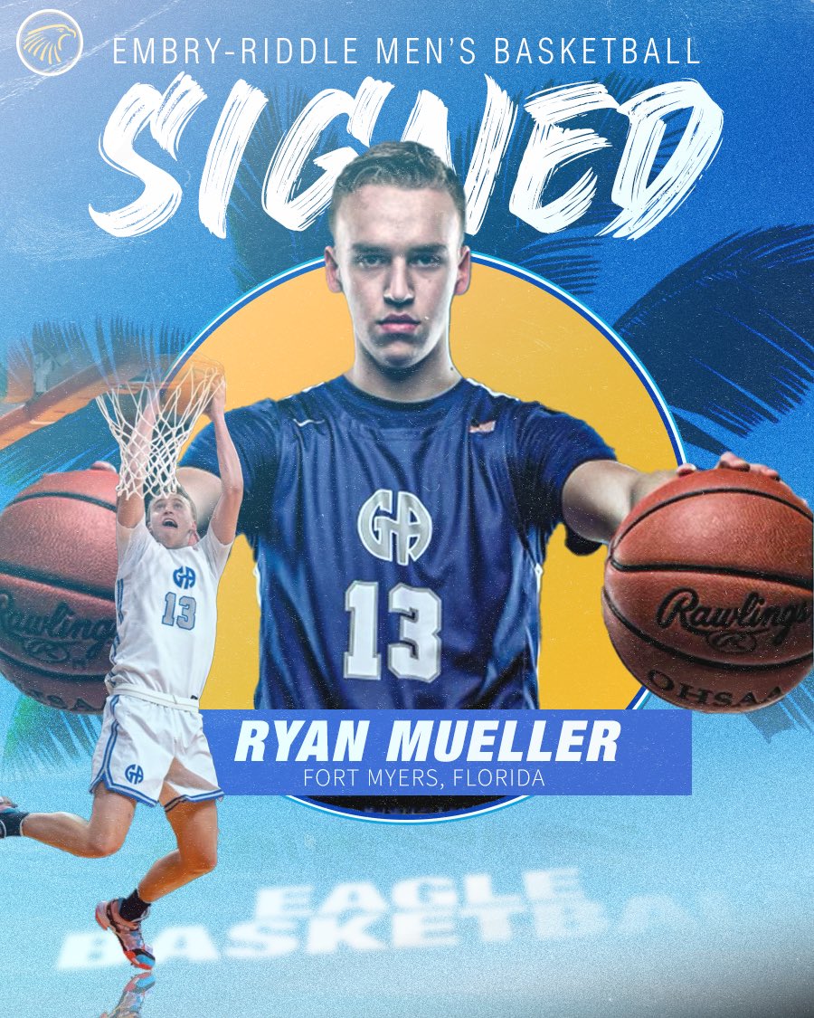 ERAUMBasketball's tweet photo. Excited to announce the addition of @ryan_mueller19 to the @eraumbasketball Family. Ryan is a 6-7 forward that prepped at Gilmour Academy (Ohio). He was an All-Ohio second team selection last year after averaging 16 points and 11 rebounds per game as a senior.
#GoERAU https://t.co/2oSIy4Moe9