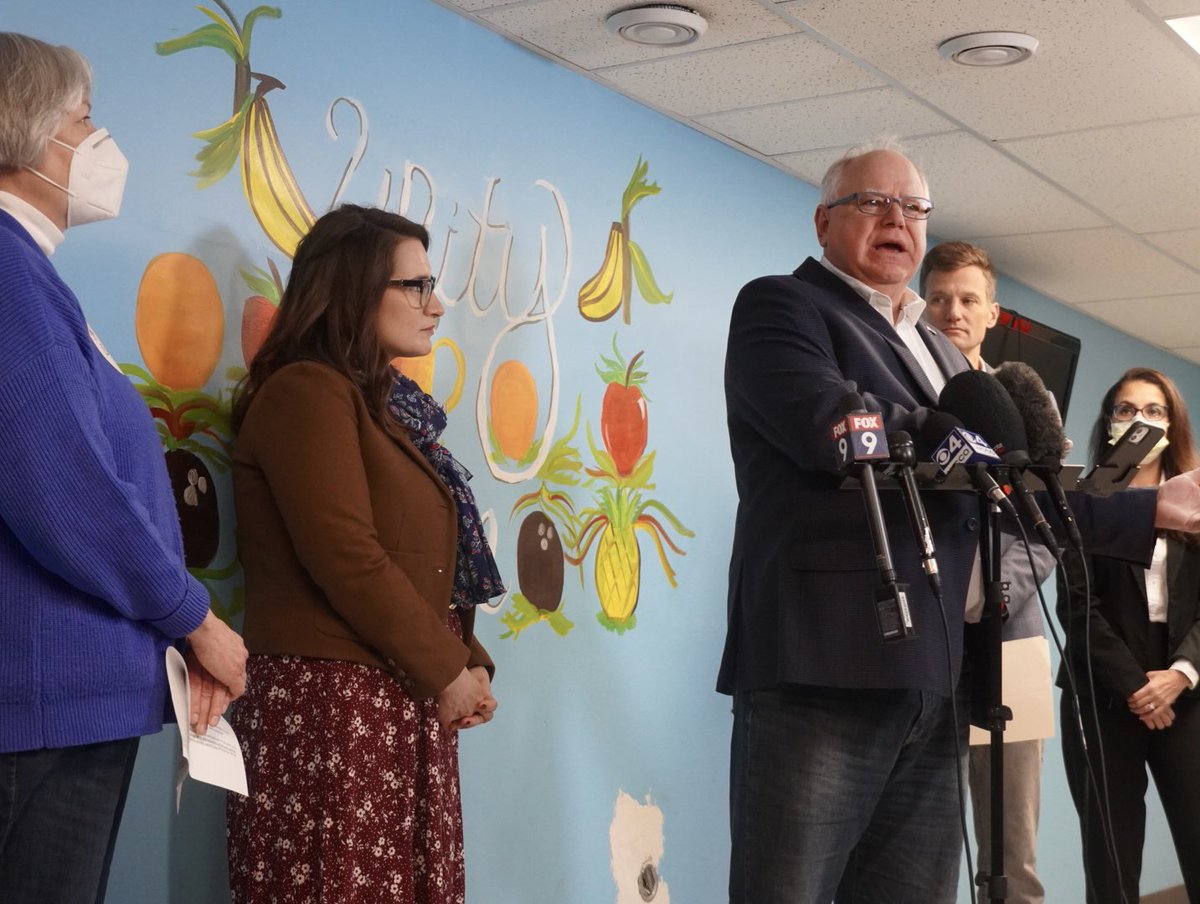 Governor Tim Walz tweet media