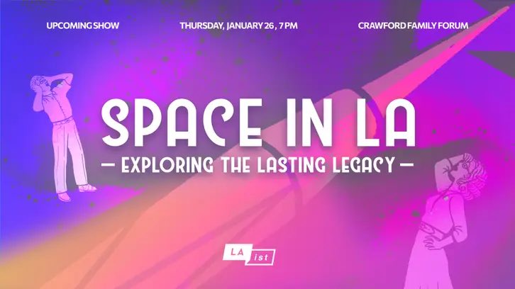 Join us for a special LAist Studios live event with M.G. Lord, host of LA Made: Blood, Sweat &amp; Rockets. 

On January 26th, learn all about the future of space exploration and the STEM education that will get us there!

More info here: kpcc.org/kpcc-upcoming-…
