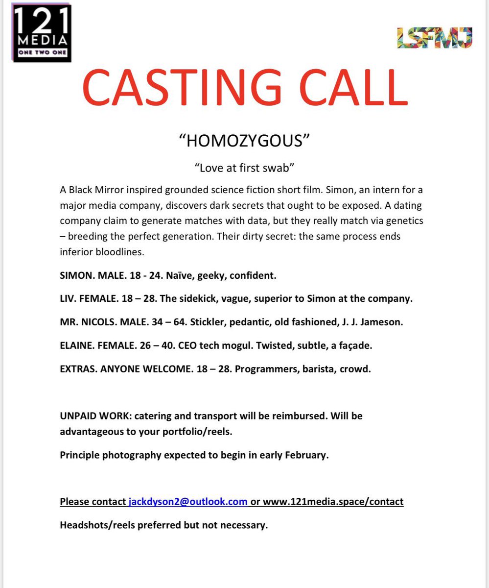 #casting #castingcall #lincoln #lincolnshire #lincolnactor #lincolnacting #lincolnshirefilm #lincolnfilmmaking