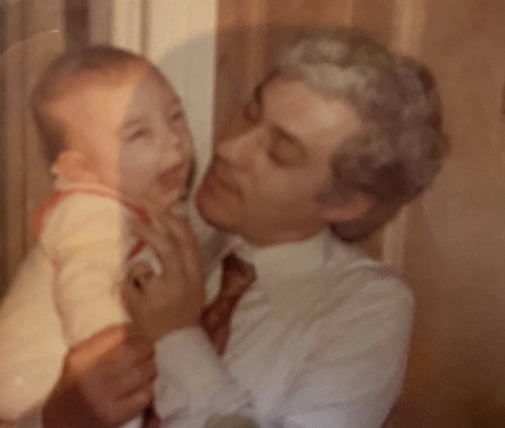Trader_Dante's tweet photo. 40 years ago, my dad passed away of a sudden heart attack in the middle of the night. 

This is the only picture I have with him. 

If you love someone, don’t always presume you can tell them tomorrow. https://t.co/UVpnmtXjFU