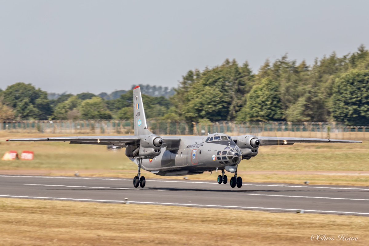 cjh3051's tweet photo. Romanian An-30
#avgeek #aviation #aviationdaily #aviationphotography #aviationlovers #aircraft #airshow #airtattoo #antonov #an30 #canonaviation #liveforthestory #planespotting #photography #riat #sigmauk #sigmaphoto #sharemysigma #teamcanon @AIR_Intl @arm_magazine https://t.co/AdmWpvWDSI