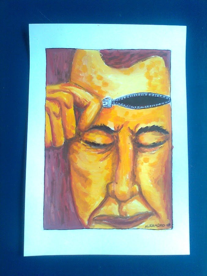 MeinPablo's tweet photo. In Argentinien müssen sie ihre Köpfe öffnen, um zu wissen, dass alle Politiker, egal welcher Hautfarbe, uns mit der Demokratie nach 40 Jahren nichts mehr nützen

#kunst #art #Pabloaleandro 1 9 https://t.co/kCd6BepZug