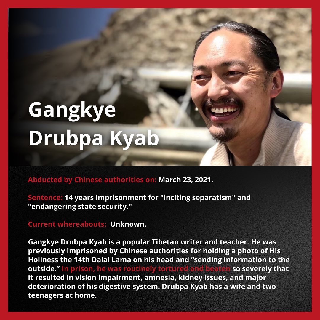 SFTHQ's tweet photo. The Chinese government has charged these six Tibetans inside Tibet with “inciting separatism” and “endangering national security.” Another devastating example of the CCP conflating peaceful dissents and expression with threats to “national security.” 

#FREETIBET https://t.co/IIhzuLsLXz