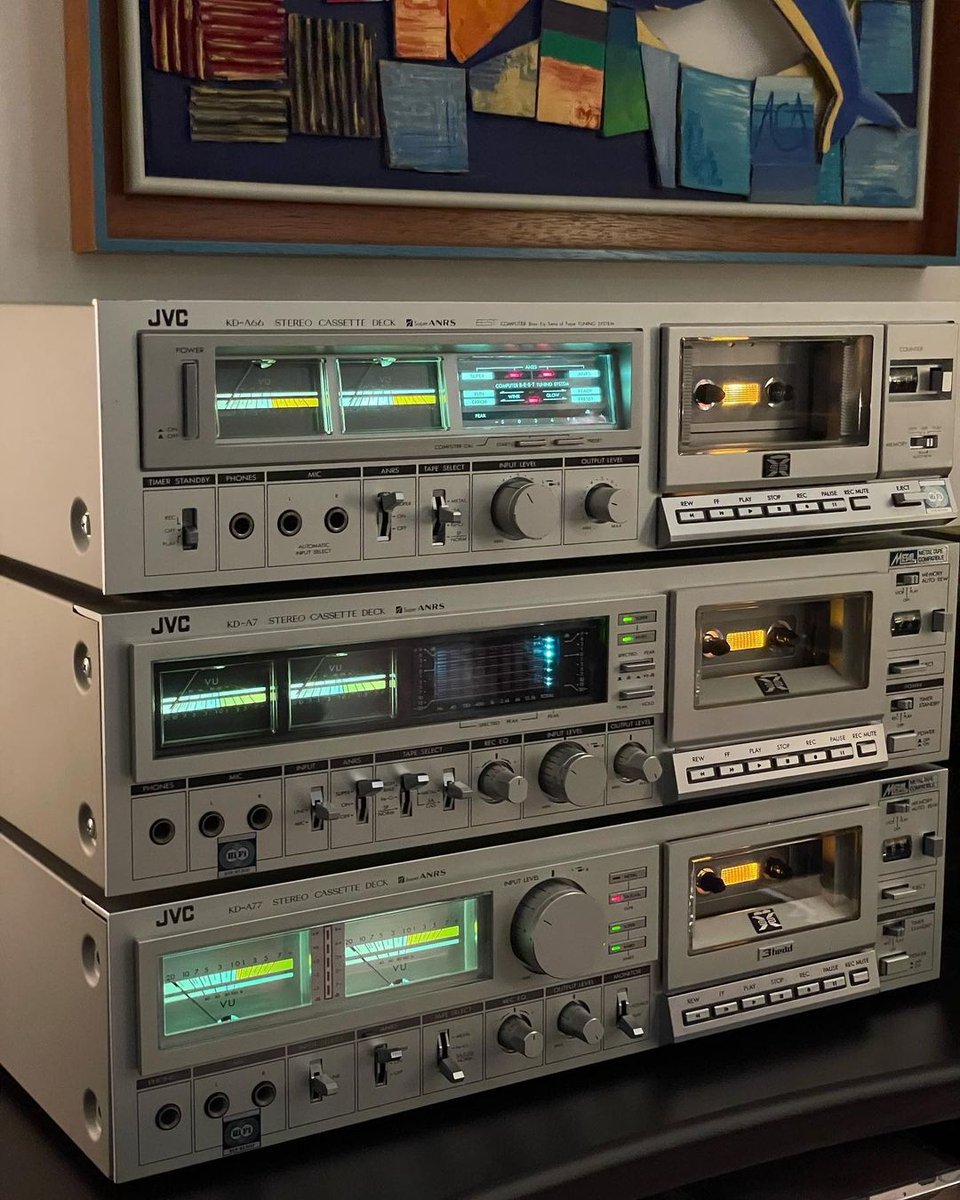 techrewinds's tweet photo. Do you own any JVC Tape Decks? 😍
.
By @iceman92400
https://t.co/DJjwrDLBhW
.
.
#Techrewinds #Vintage #turntable #phono #vinyl #records #music #hifi #highend #highfidelity #highendaudio #stereo #stereophile #vinylcollectionpost # https://t.co/53IovmdBD2