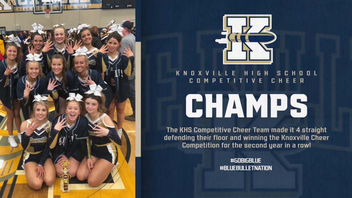 WeAreKnoxville's tweet image. 4 for 4!

#GoBigBlue #BlueBulletNation