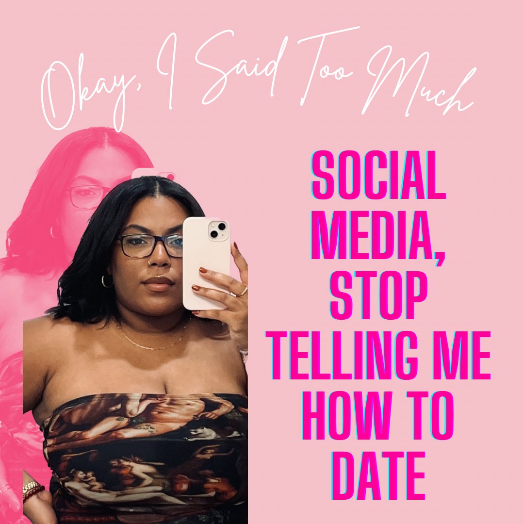 deadraaaaa_'s tweet image. Posting this here to let you guys know I started a podcast 🥰 Okay I Said Too Much available on Spotify & Apple Podcast #podcast #blackgirlpodcast