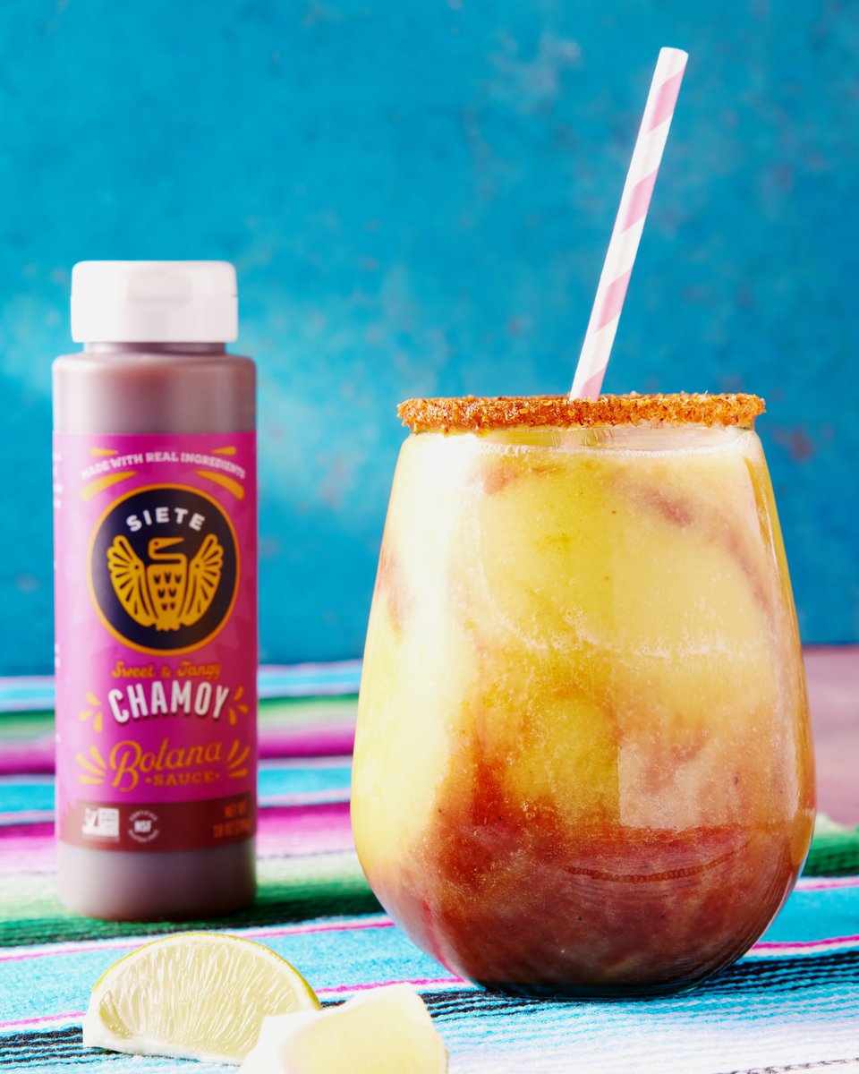 Whether you’ve never tried a Mangonada, or you consider yourself a Mangonada aficionado, we’re pretty certain you’ll love this recipe. Think: A mango sorbet with a twist (the “twist” being our Chamoy Botana Sauce, of course)! RECIPE: sietefoods.com/blogs/recipes/…