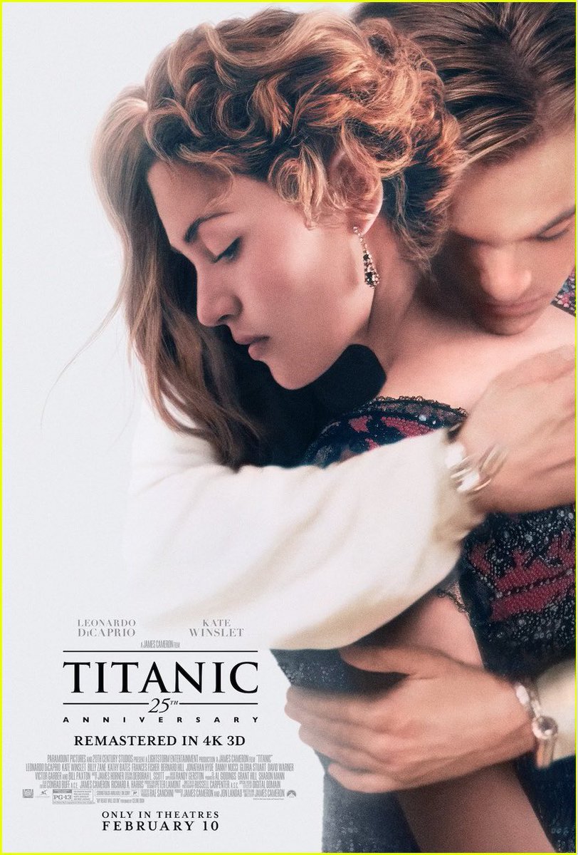 This Titanic poster positioning doesn’t make any sense!
25 years of this! #Titanic