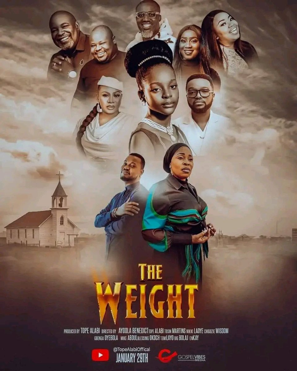 gospelfilmsng's tweet photo. First all Gospel Singers Cast  Film in Nigeria... You have never seen it before ...

Producer: Tope Alabi 
Executive Producer: Soji Alabi https://t.co/vEhZOgZKhZ