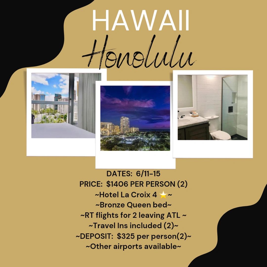 Bvc4Thewin's tweet photo. #bedfordvirtualconcierge #bvc4thewin #bougiebawsetravelnista #luxurylifestyle #blackluxurytravel  #blacktok #SmallBusiness #girlbawse #bookedandbusy  #CoupleGoals #baegoals #baecation #packyabags #andleave #hawaii https://t.co/t0l06jQFhI