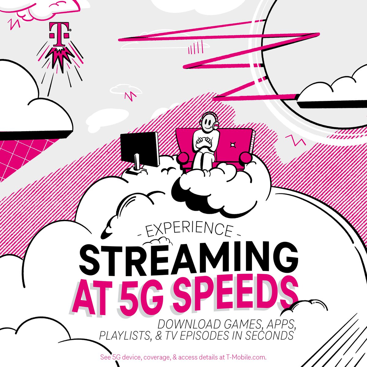 .@tmobile taking streaming to another level 😎 bit.ly/3Y6cF6N

#TeamMagenta