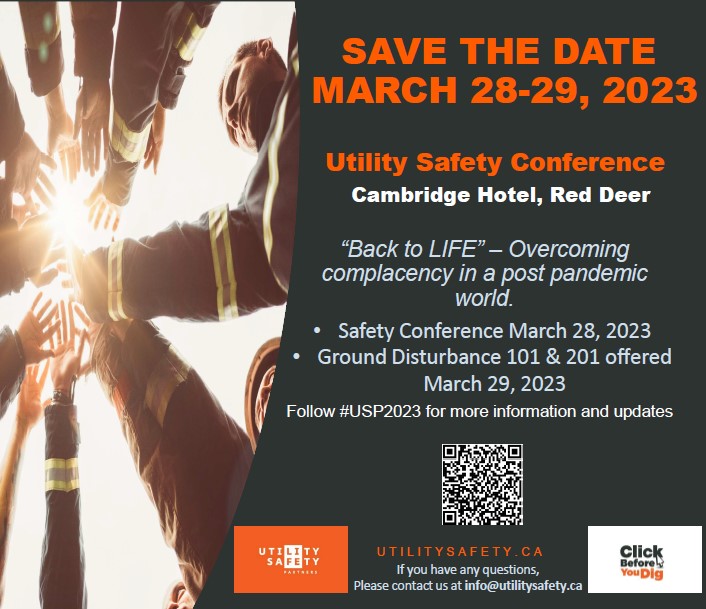 Utility Safety Partners on Twitter "Save the Date Utility Safety
