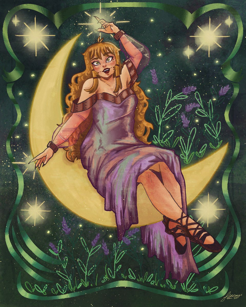 galaxyblew's tweet photo. It’s #PortfolioDay which means its time to share about myself and my art. Im a 23 yr old non-binary illustrator focusing on fantasy themes and children’s media  :) https://t.co/53Kku6IMA1