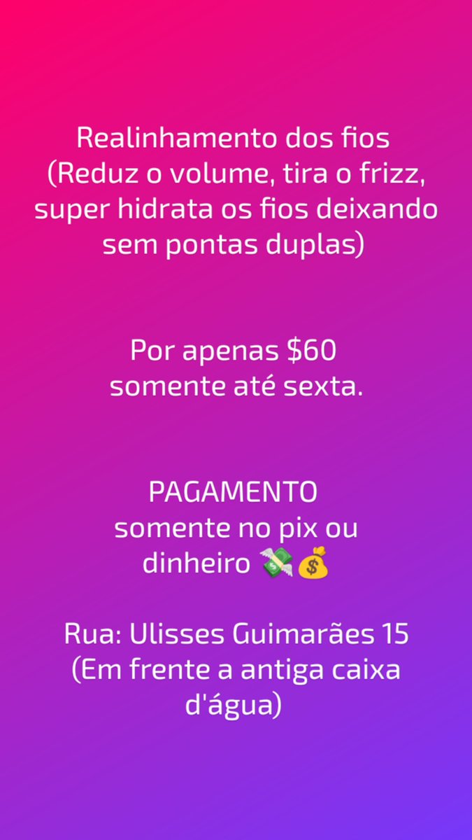 Então galera venho aqui divulgar meu trabalho, o qual eu amo fazer.. coloquei umas promoções até o final do mês, corra e garanta sua vaga!!! 
Pra quem não conhece aproveita e vai lá na minha página profissional e dá uma olhadinha nos meus trabalhos ❤️🤌🏻

*LEIAM COM ATENÇÃO*