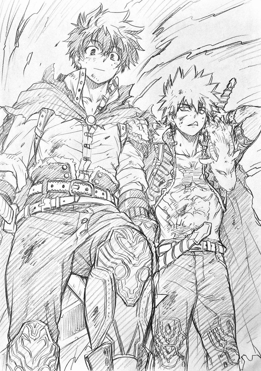 ラフ描き、💥🥦

盗賊おさなな 