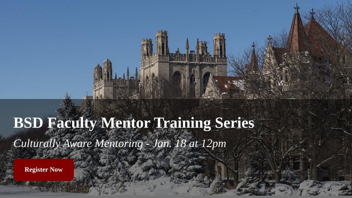 UChicago BSD Faculty Affairs tweet media