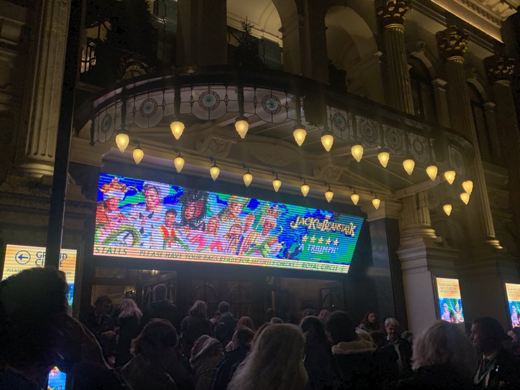 ShentonStage's tweet image. I’m back at @LondonPalladium for @PalladiumPanto tonight — long story, I was supposed to be at @sixthemusical — but I couldn’t be happier. This is so utterly joyous and quite the most spectacular show in London. And @JulianClary is a true Palladium superstar!