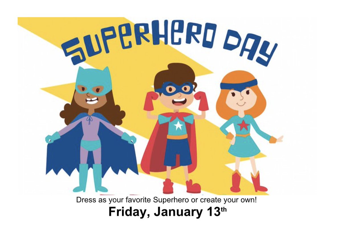 We are launching January with intentionality! Join us to show your Pioneer Spirit. Every Wednesday is Pioneer Gear! Don't have Pioneer Gear? Where our colors! 
Monthly, we'll be sponsoring a school-wide theme. Join us this Friday... be your favorite or create your own!