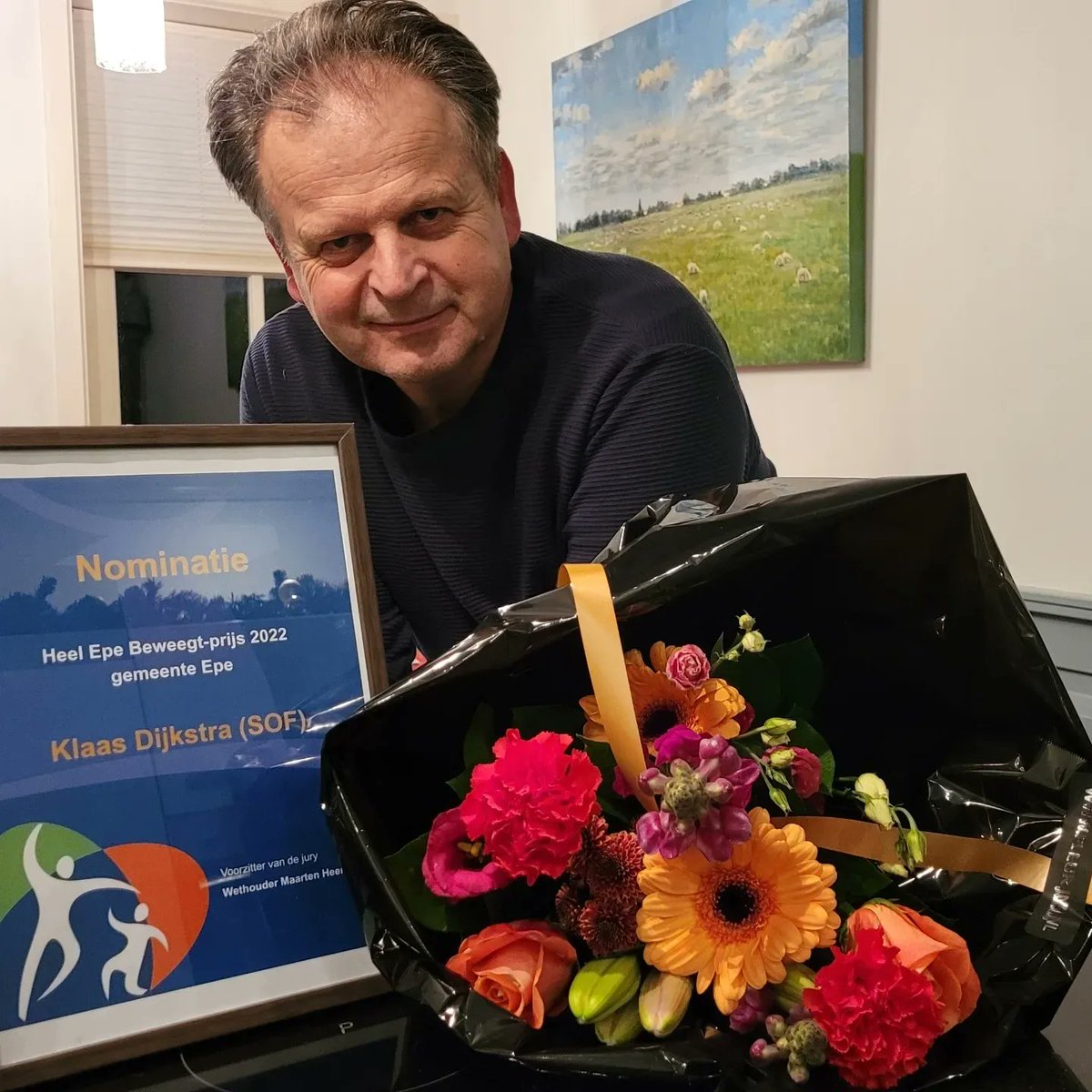 coach_base's tweet photo. Genomineerd voor "Heel Epe Beweegt" prijs. Een mooie waardering voor het project SOF van onze stuurgroep , samen met Basketball vereniging en de wijkvereniging Epe-Noord. Eerste prijs ging naar rolstoel handbal team CVO. Van harte gefeliciteerd!!
https://t.co/V6eEAy0jYx https://t.co/VBN0OeHiUU