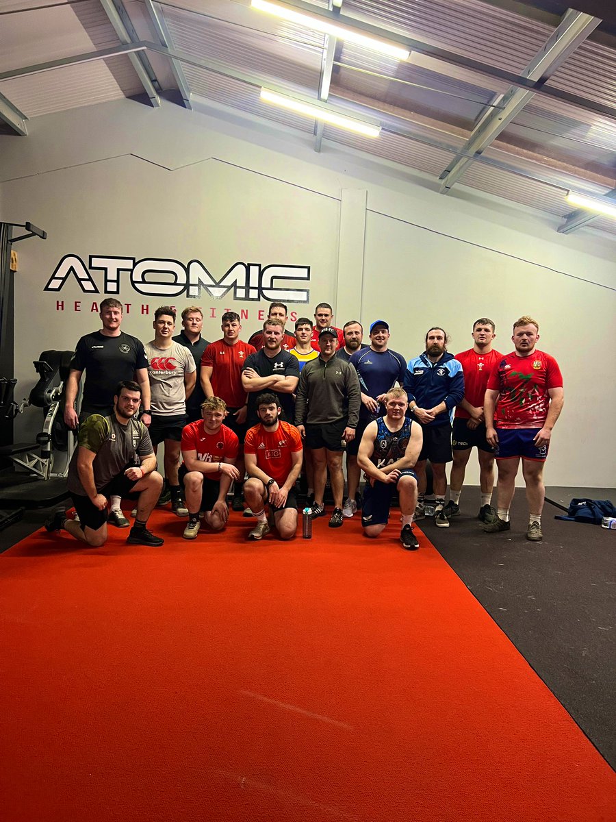 Great to have <a href="/AberRFC/">Aberystwyth RFC</a> in tonight for a conditioning session 💪 
Good Luck on the weekend boys 💪