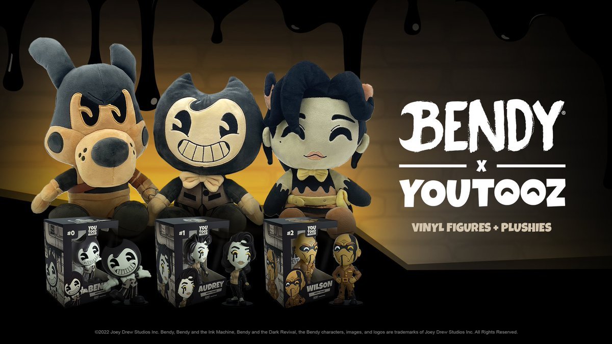 Prophecyx on Twitter "Así lucen las figuras y peluches de Bendy and