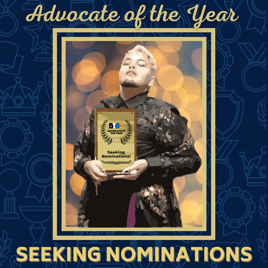 The BTMX Advocate of The Year award recognizes the individual who go above and beyond in advocating for the GNC/Non-binary community. Nominations are open until 1/26 @ 3 PM CST! Nominate here: btac.blacktrans.org/award-nominati… #BTAC23