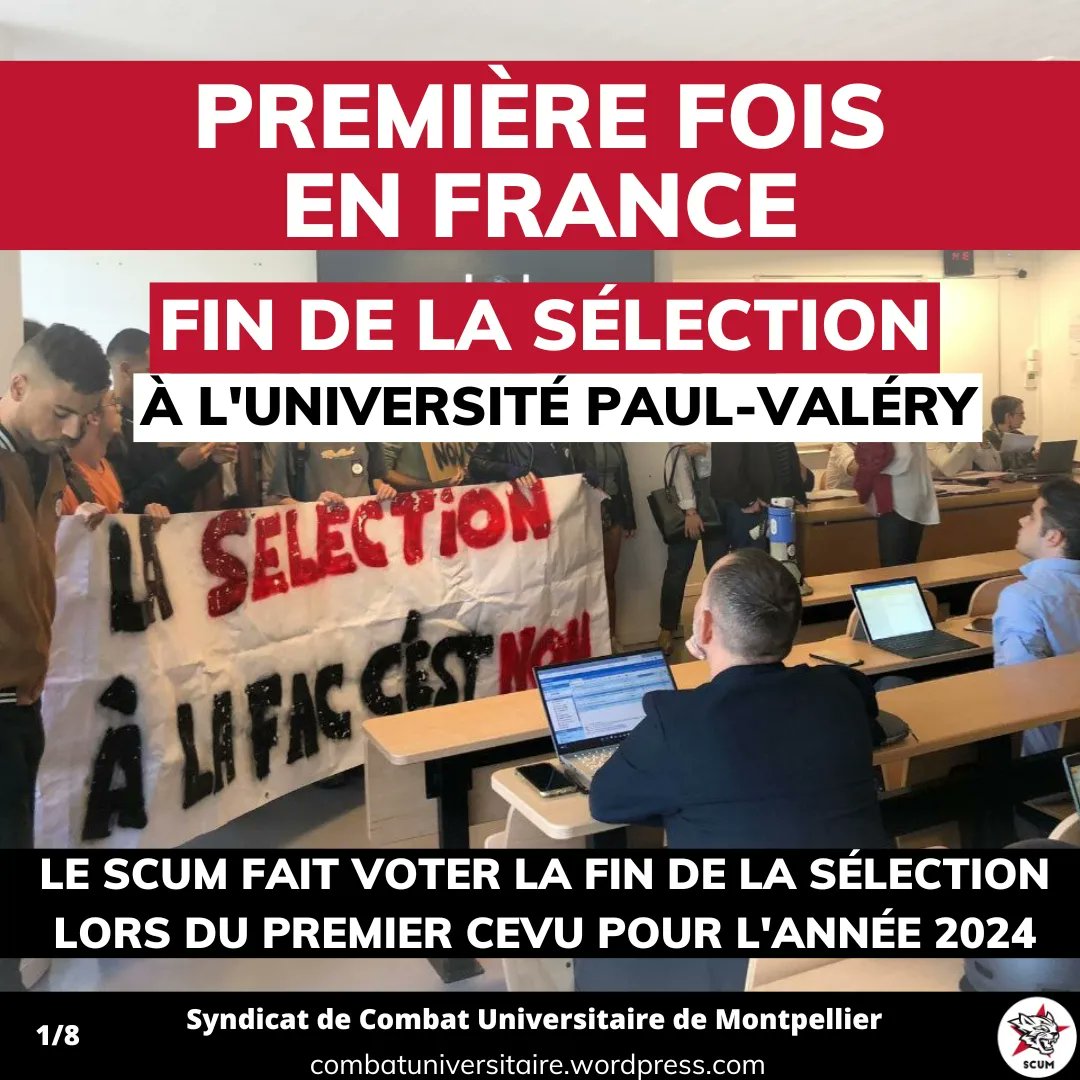 SCUM - Montpellier tweet media