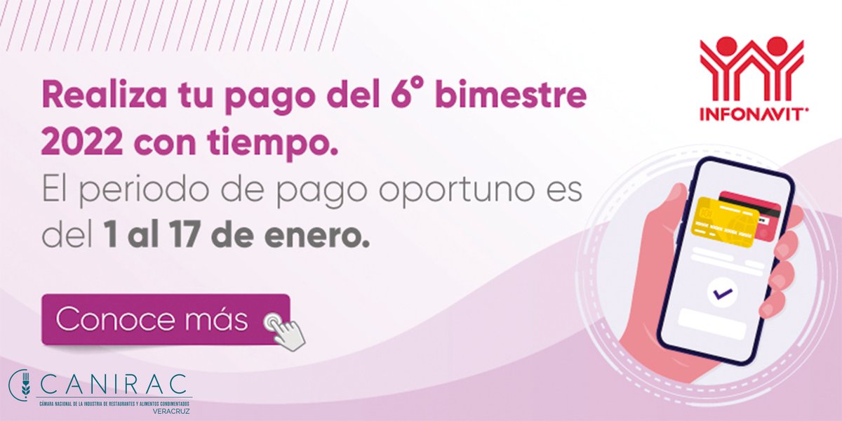 Realiza el pago del 6º bimestre a tiempo.
Visita los enlaces y descubre más información
Pago oportuno  – bit.ly/3i3pyyl