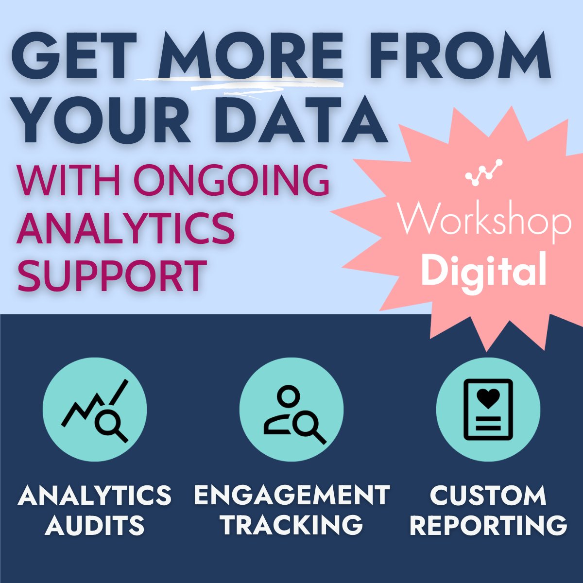 New year, new analytics reporting? That’s a thing, right?

Ready to talk analytics?

#googleanalytics #dataanalytics #ga4 #analytics #analyticssupport
