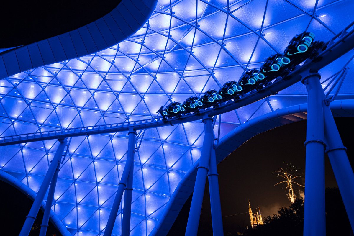 ScottGustin's tweet image. NEW: TRON officially opens April 4 at Magic Kingdom Park at Walt Disney World.