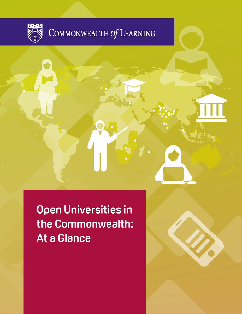 jakoli4's tweet photo. Our report, Open Universities in the Commonwealth: At a Glance (2nd ed.), has now been published online: https://t.co/8Mbq1FNObN #ODL #openeducation #openuniversities #highereducation #commonwealth https://t.co/95j49pk4U1
