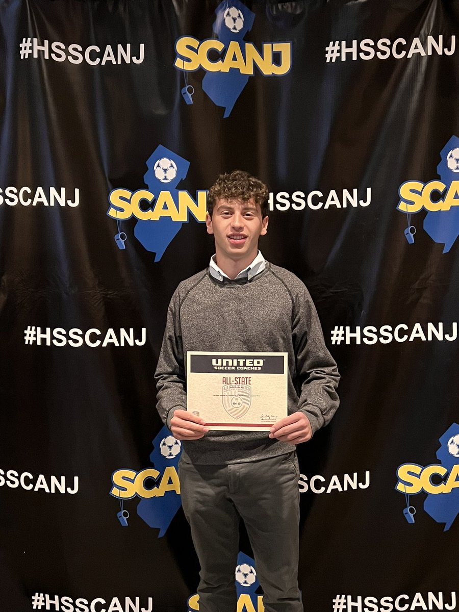 RFHMensSoccer's tweet photo. Jacob Brown representing the Dawgs at the #scanj All-State banquet! #dawgsoccer #allstatehonors https://t.co/MEKPA3Am6Z